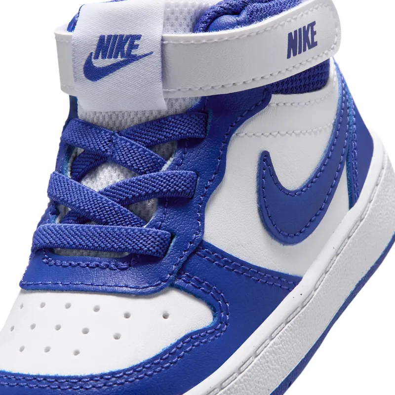 Nike Court Borough Mid 2 White Deep Night (CD7784-130)