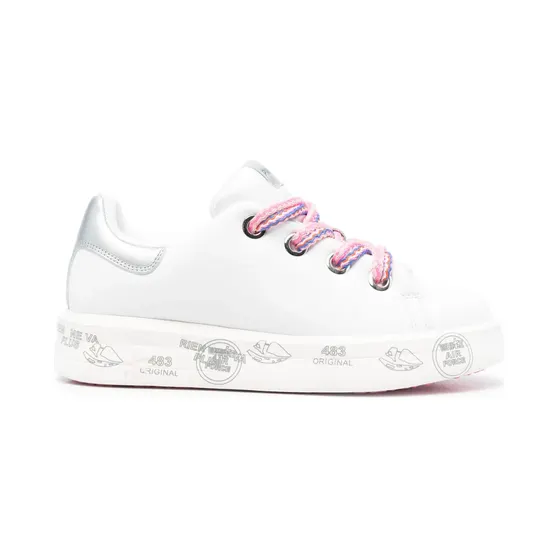 Premiata Belle leren “White” (BELLE6552)