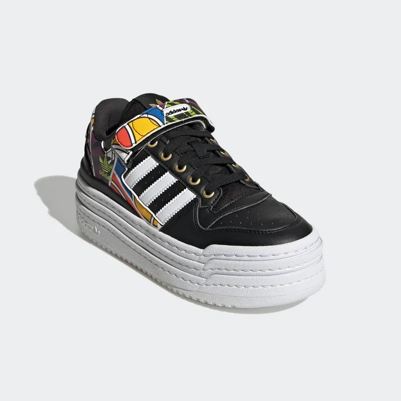 Adidas Rich Mnisi Triple Platforum Lo Core Black / Cloud White / True Orange (GV8052)