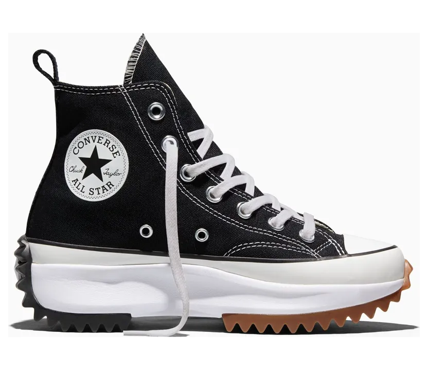 Converse Run Star Hike Zwart/wit/gum