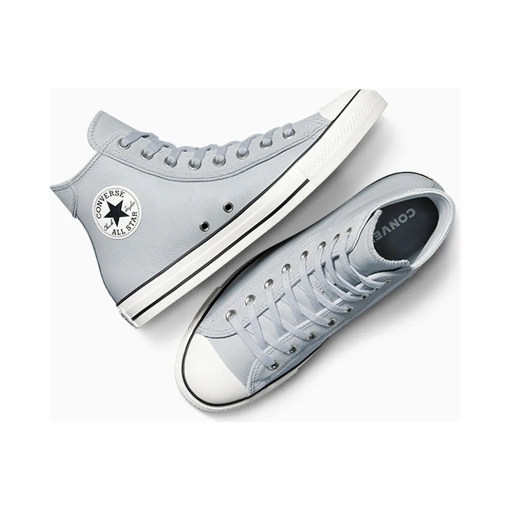 Converse Chuck Taylor All Star Leather & Suede (Wide Width) Grey Area/Egret/Barely Grey (A14250C)