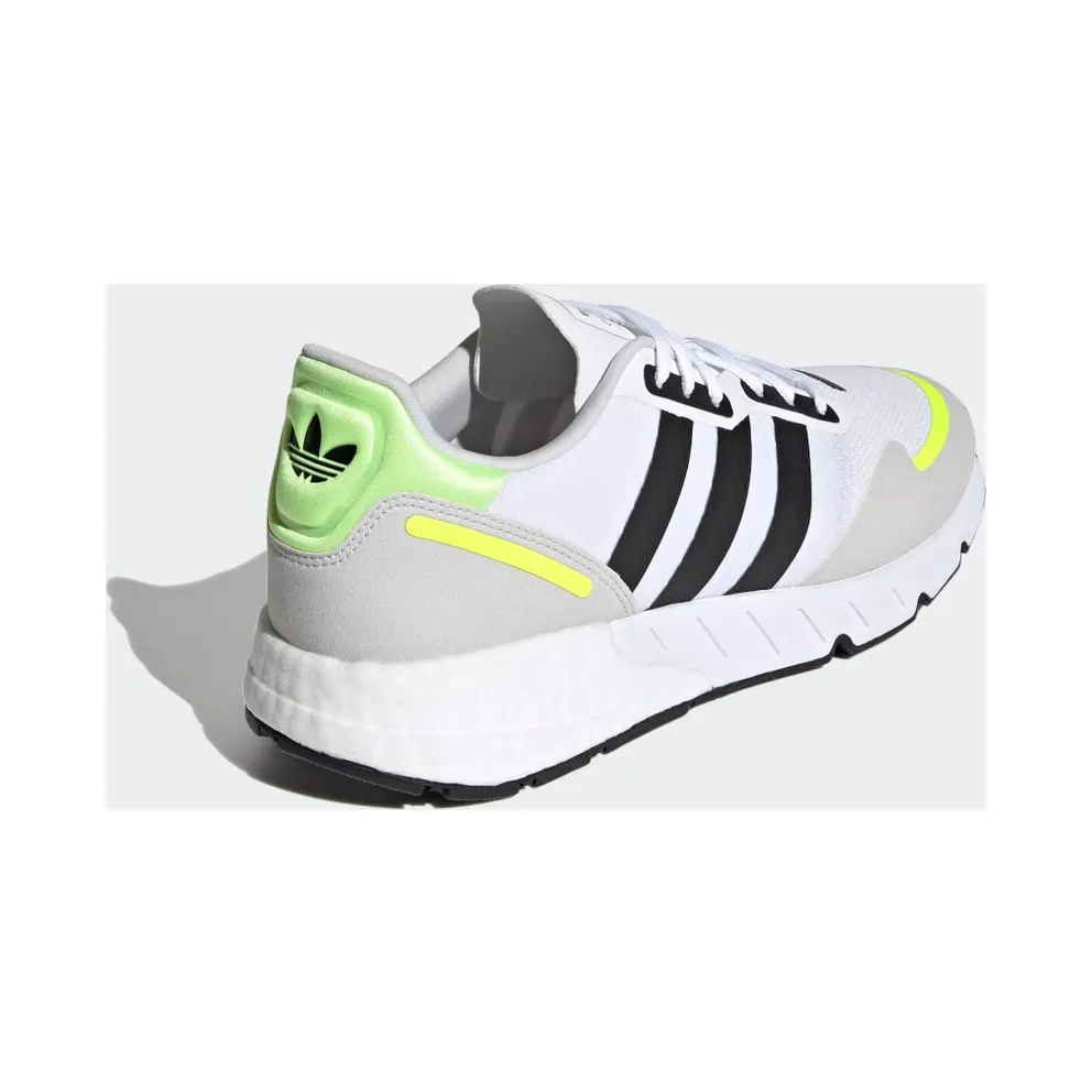 adidas ZX 1K Boost Cloud White / Core Black / Solar Yellow (H69037)