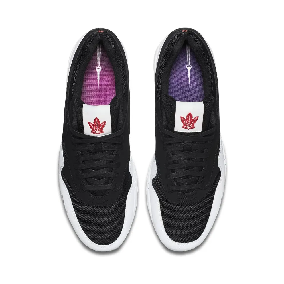 Nike Air Max 1 Canada the 6 Black/Black-University Red (704997-006)