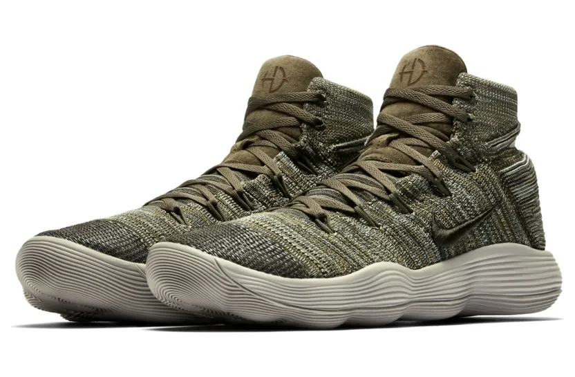 Nike React Hyperdunk 2017 Flyknit Cargo Khaki