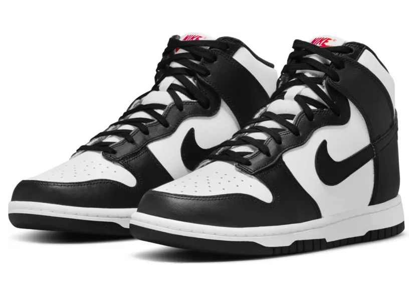 Nike Dunk High WMNS Black White (2021) (DD1869-103)