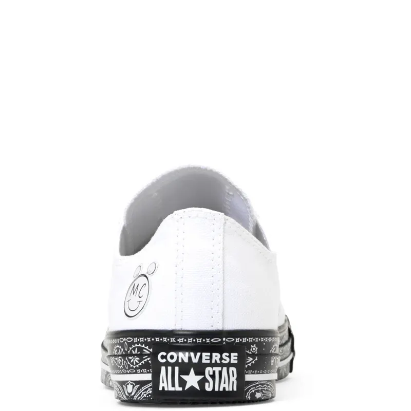 Converse  Chuck Taylor All-Star Low Miley Cyrus White Black White (162235C)