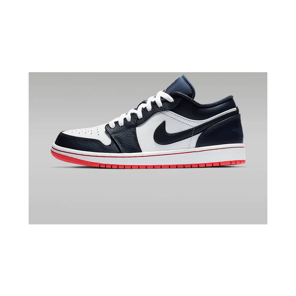 Jordan 1 Low Obsidian Ember Glow Obsidian/Ember Glow-White (553558-481)