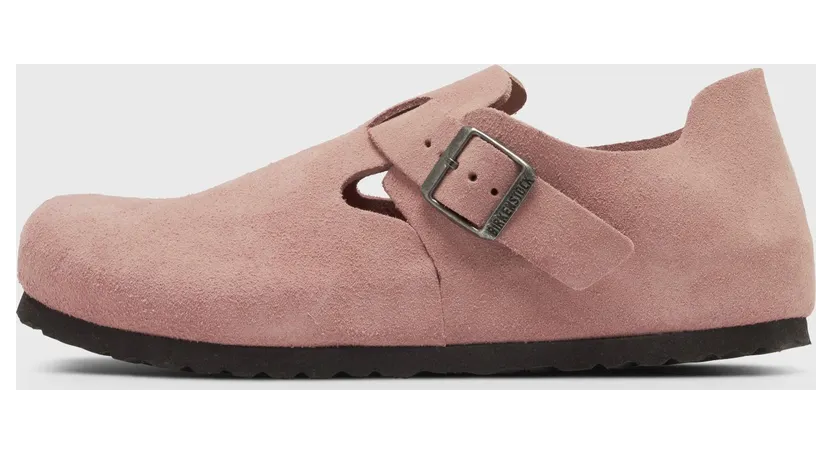 Birkenstock London Suede Leather Pink