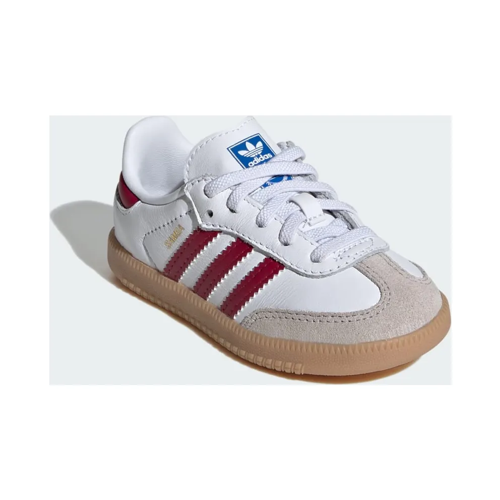 adidas Samba OG Kids Cloud White / Collegiate Burgundy / Gum (IE1336)