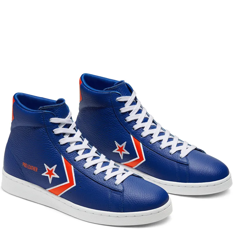 Converse Pro Leather Breaking Down Barriers Knicks Rush Blue/Brilliant Orange (166809C)