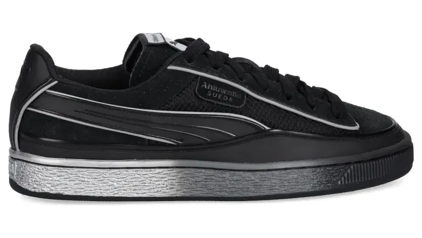 PUMA Ahluwalia Sneakers aus Wildleder – Schwarz (403815)