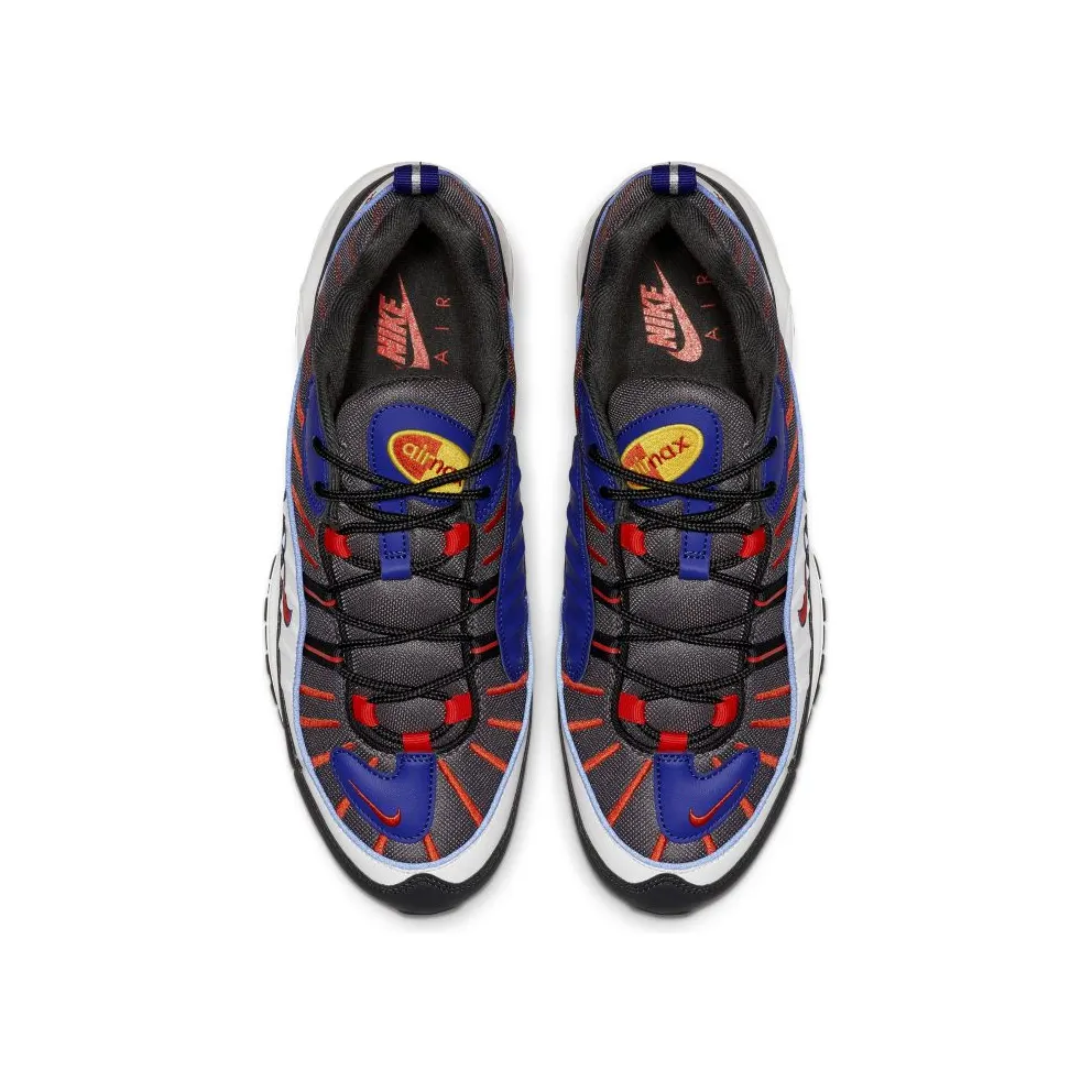 Nike Air Max 98 Gunsmoke Team Orange Gunsmoke/Team Orange-Laser Orange-White (640744-012)