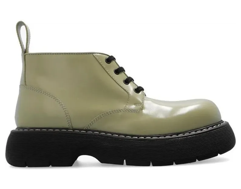 Bottega Veneta Swell Leather Shoes Green (651256V20V03025)