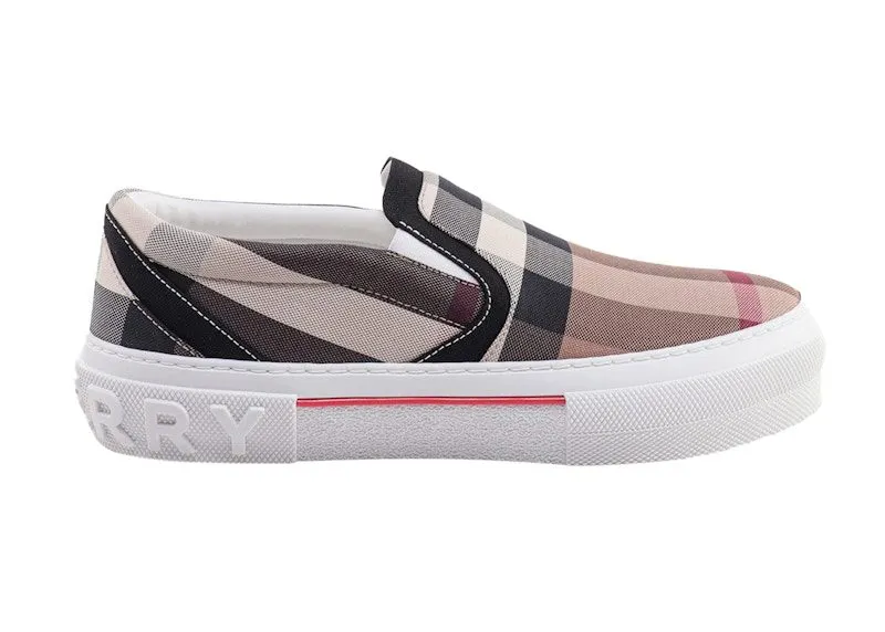 Burberry Exaggerared Check Slip On Birch Brown (80567621)