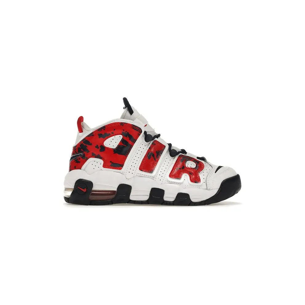 Nike Air More Uptempo White Blue Red Camo (CZ7885-100)