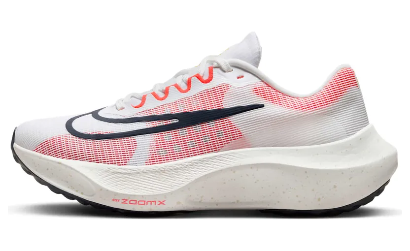 Nike Zoom Fly 5 White Bright Crimson (DM8968-100)