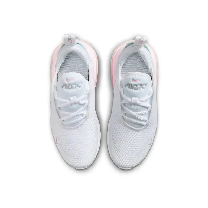 Nike Air Max 270 White Light Smoke Grey Pink Foam (AO2372-122)