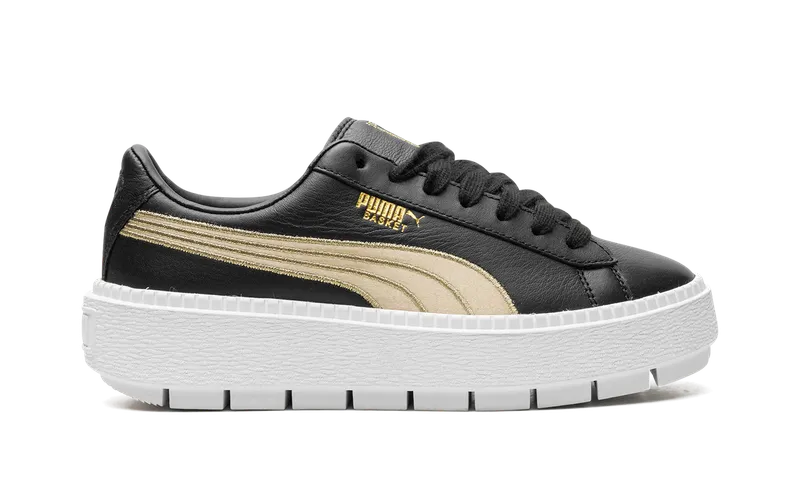 Puma PLATFORM TRACE VARSITY “Black Varsity” (367728-01)
