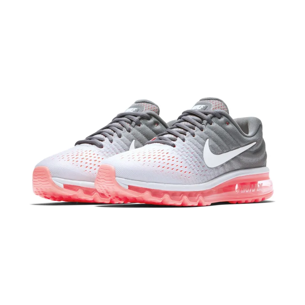 Nike Air Max 2017 Pure Platinum Hot Lava (W) Pure Platinum/White-Cool Grey-Hot Lava (849560-007)
