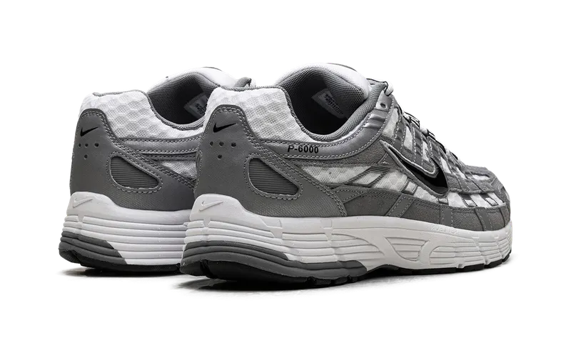 Nike P-6000 “White Metallic Cool Grey Black” (IR2004-100)