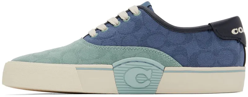 Coach 1941 Blue Canvas Sneakers (CA275 UE8)