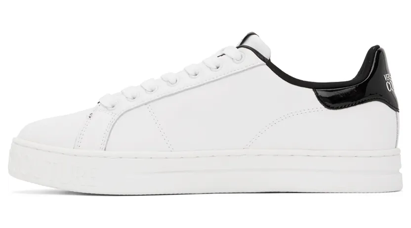 Versace Jeans Couture Black V-Emblem Court 88 Sneakers (E73YA3SK1EZP165) (3)
