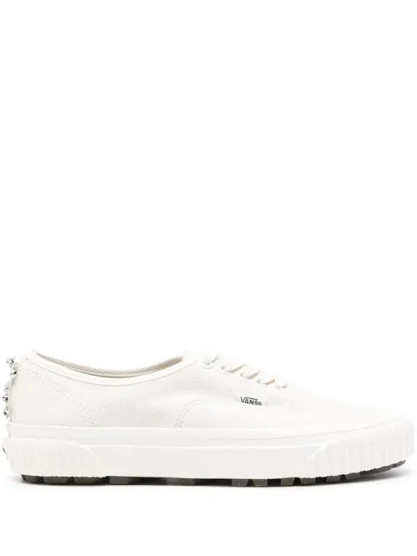Vans Authentic 44 Lug DX aus Wildleder – White (VN0005U4WHT1)