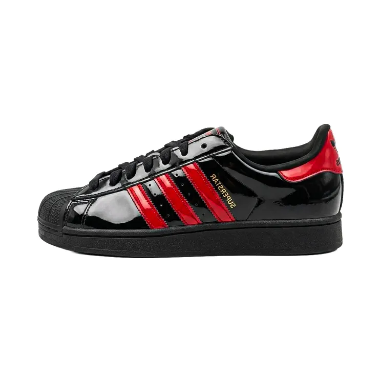 Adidas Superstar II “Patent Black Red” (KJ3262)