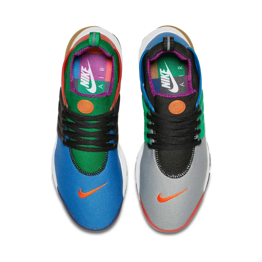 Nike Air Presto Greedy Star Blue/Orange Blaze-Black-Pine Green (886043-400)