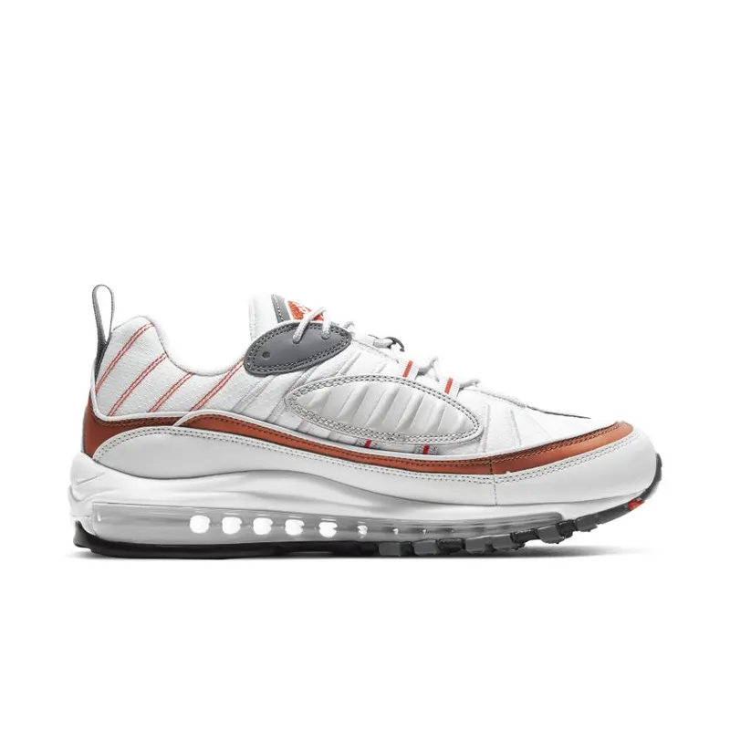 Nike Air Max 98 SE Vast Grey Vast Grey/Team Orange/Smoke Grey (CD0132-002)