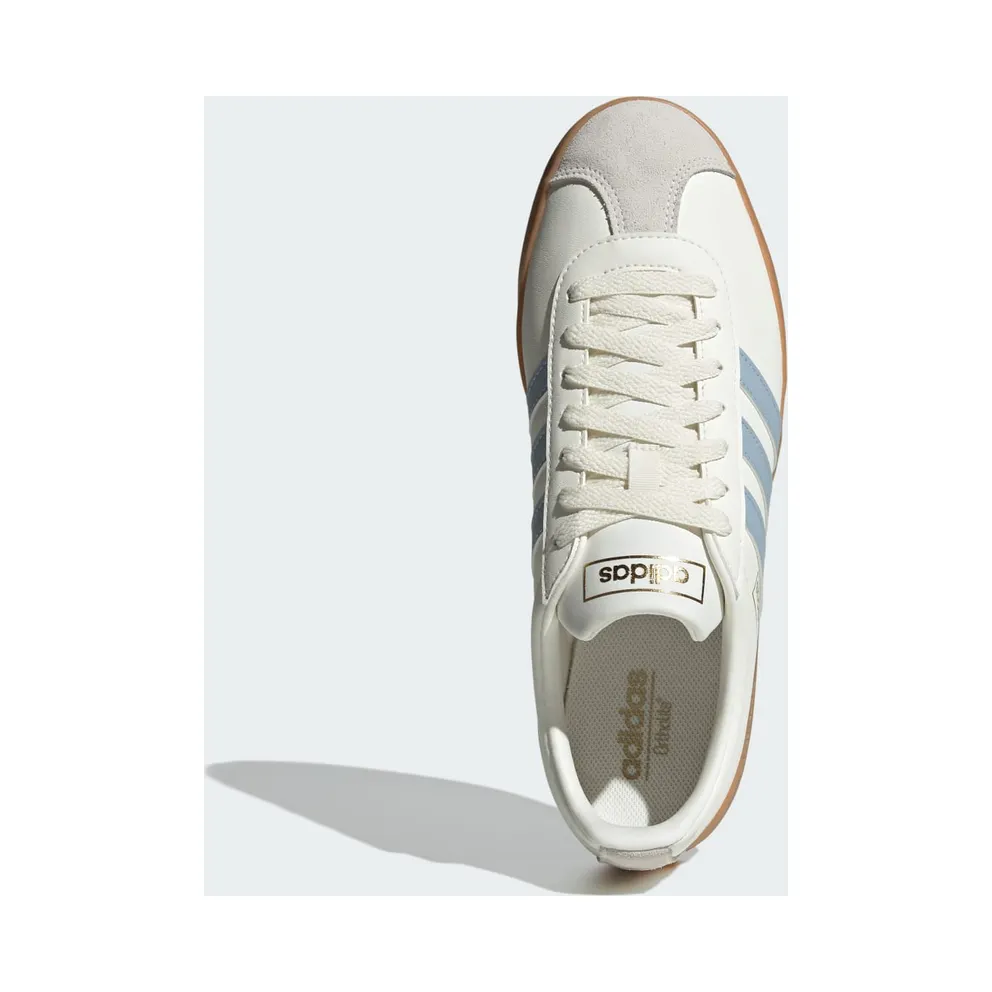 adidas VL Court Classic Off White Wonder Blue Gold Metallic (JH5063)