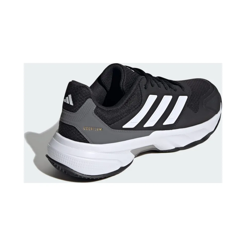 Adidas CourtJam Control 3 Clay Tennis Shoes Core Black / Cloud White / Grey Four (ID7392)