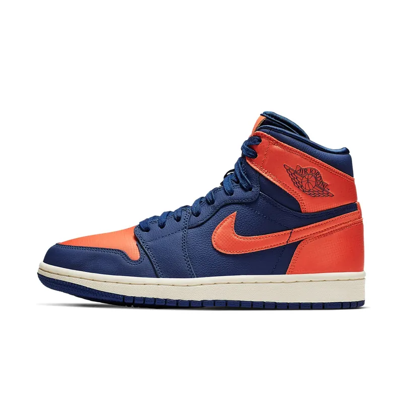 Jordan 1 Retro High Blue Void Turf Orange (W) Blue Void/Blue Void-Turf Orange-Sail (AH7389-408)