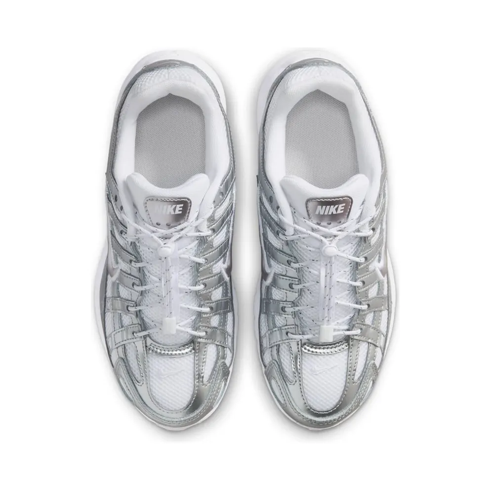 Nike P-6000 Utility GS “White / Metallic Silver / Vast Grey” (IR5228-100)