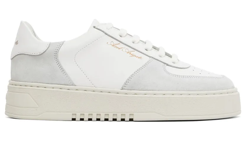 Axel Arigato White & Grey Orbit Sneakers (24009)