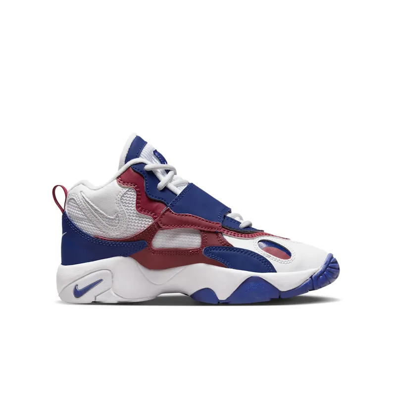 Nike Air Speed Turf GS “White Rush Blue Red” (DZ4449-100)