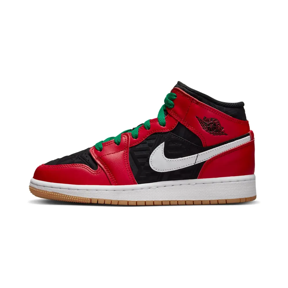 Jordan 1 Mid SE GS “Christmas” (DQ8418-006)