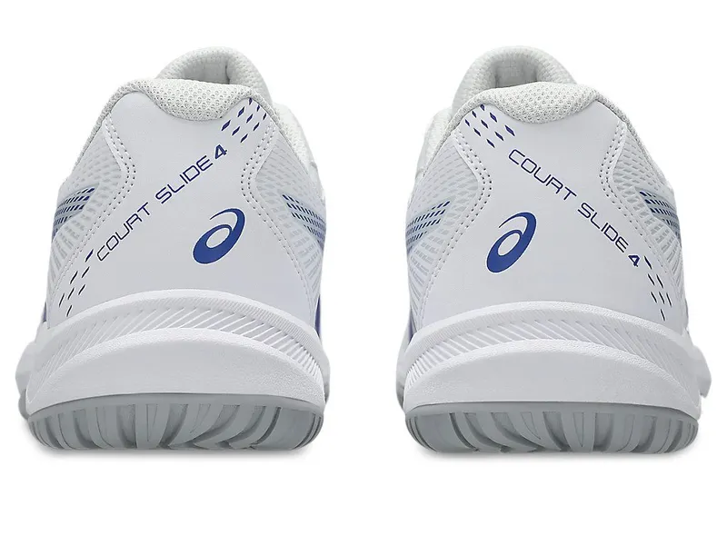 ASICS COURT SLIDE 4 “White / Dark Cobalt” (1041A483-101)