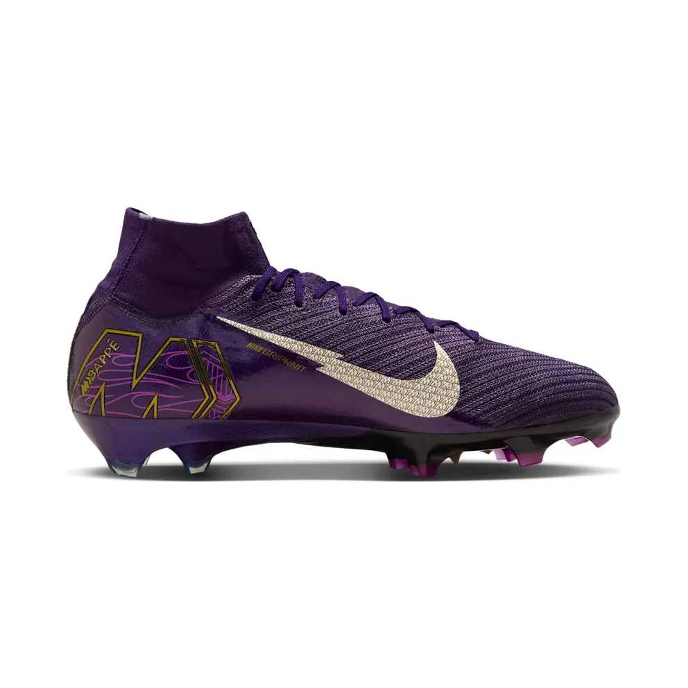 Nike Zoom Mercurial Superfly 10 Elite FG “Kylian Mbappé Grand Purple” (FQ8692-500)