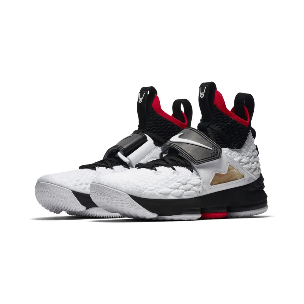 Nike LeBron 15 Diamond Turf (House of Hoops Special Box and Accessories) White/White-Black (AO9144-100)