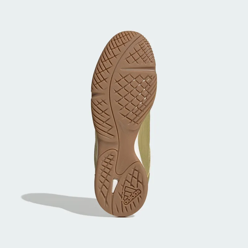 Adidas PREDATOR SALA Shoes Gold Metallic / Core White / Gum (IH7019)
