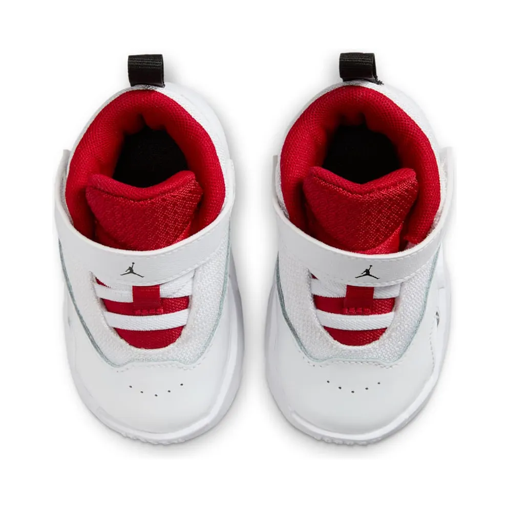 Jordan Max Aura 6 White Black Gym Red (FQ8296-106)