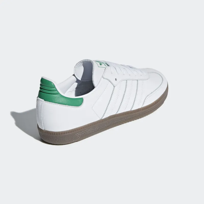adidas Samba OG White Green Gum Cloud White/Green/Gum (D96783)