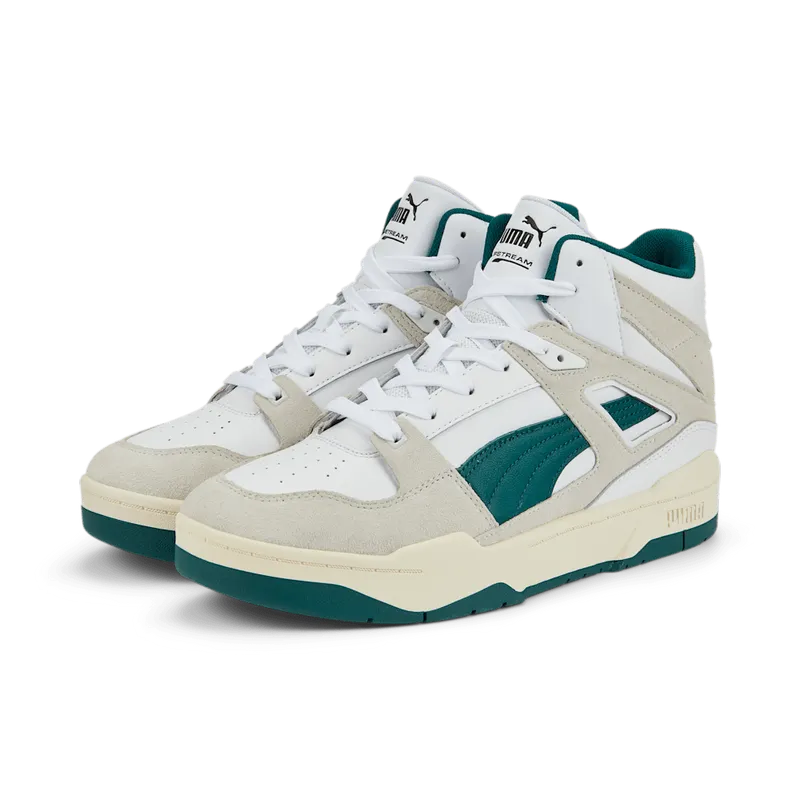 Puma Slipstream Hi Heritage White/Green (387998-02)