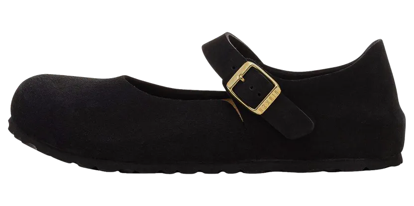 Birkenstock Mantova Suede “Black” (1030423)