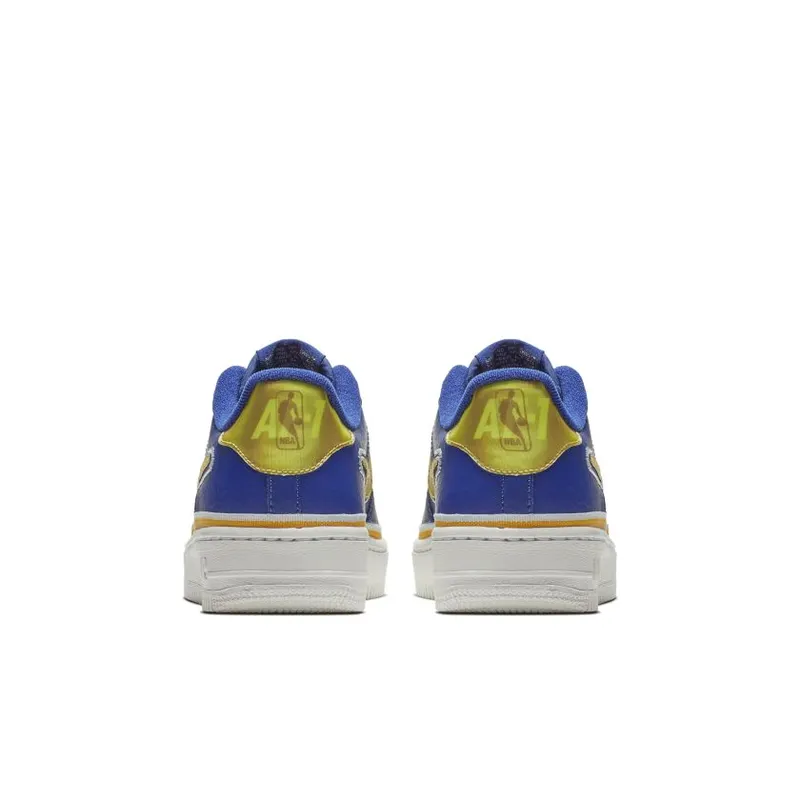 Nike Air Force 1 Low NBA Warriors (GS) Deep Royal Blue/University Gold-Off White (AR0734-400)
