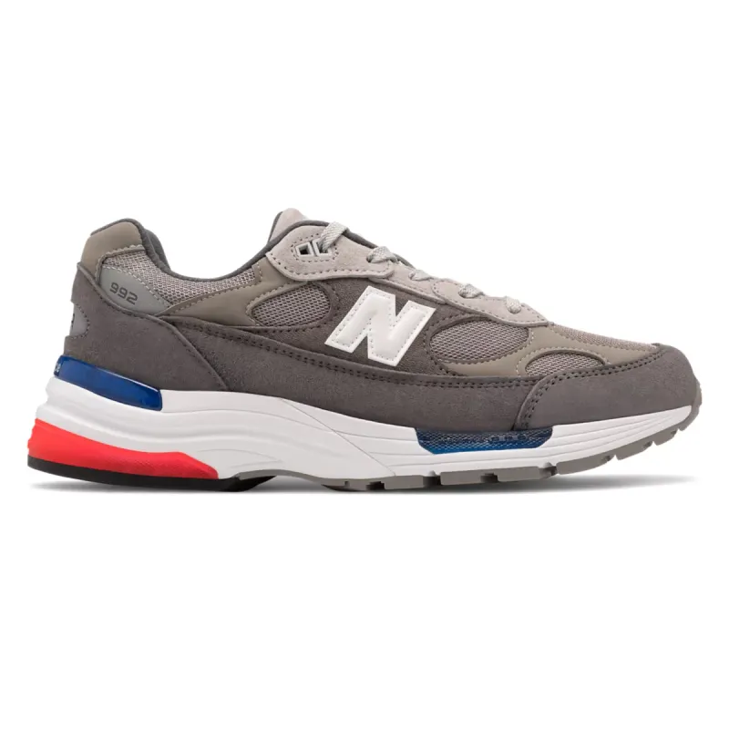 New Balance 992 Grey Blue Red Grey/Blue-Red (M992AG)