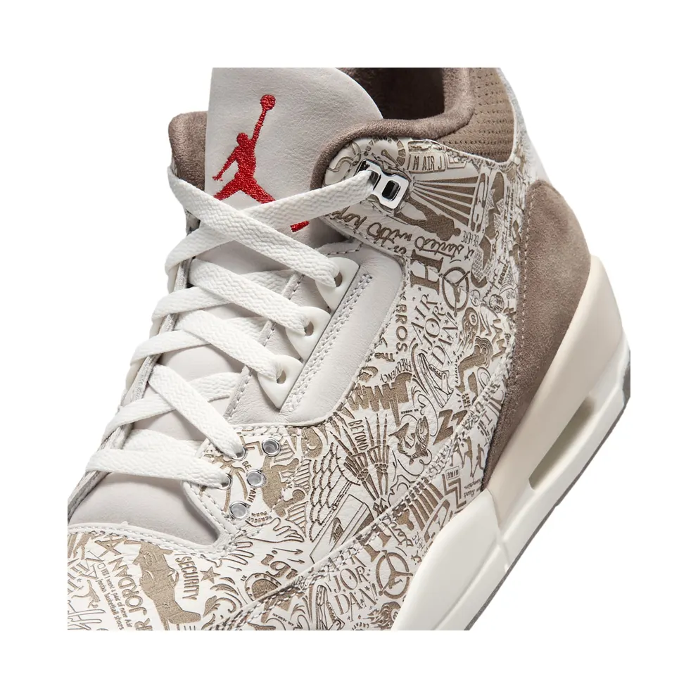 Air Jordan 3 – Laser – “Phantom / Palomino-University Red” (JA1369-001)