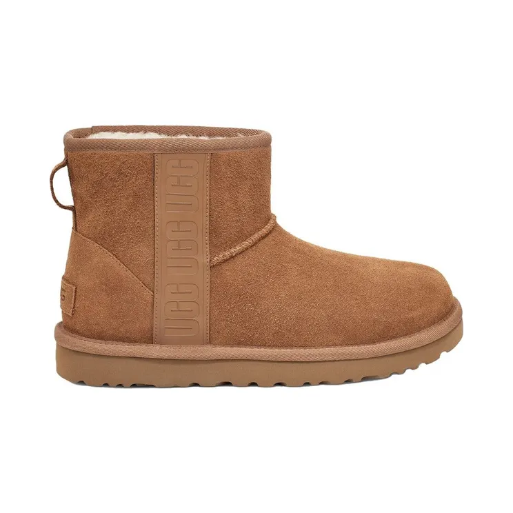 UGG Classic Mini Side Logo Boot Chestnut (1122558-CHE)