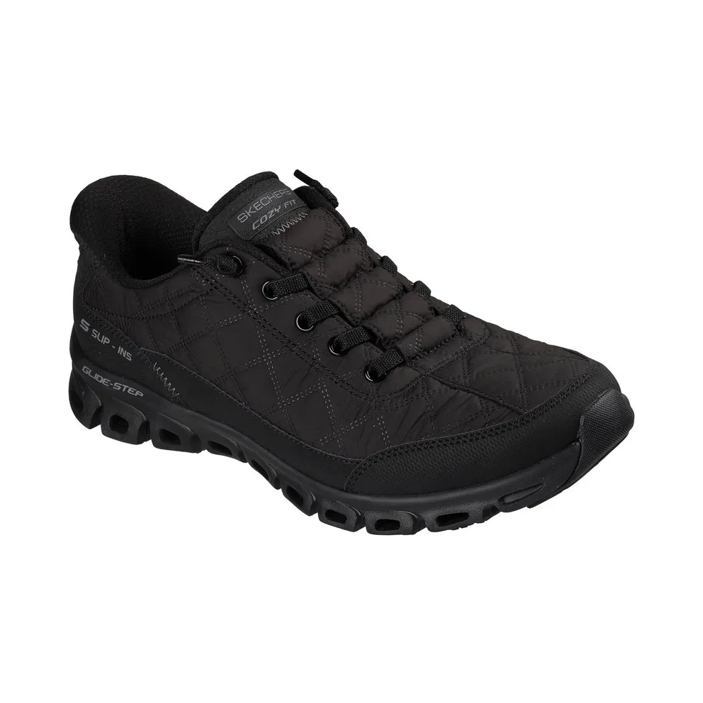 Skechers Slip-ins: Glide-Step – Cozy Fit At Ease Sneaker Black